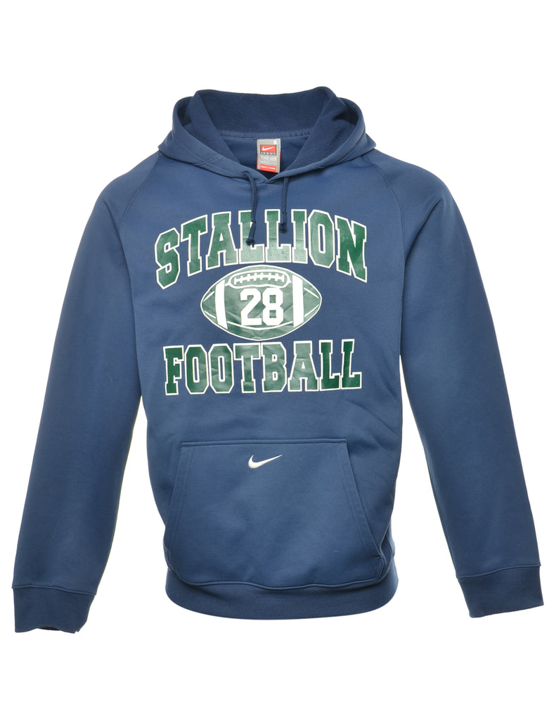 Nike Stallion Football Hooded Sports Sweatshirt - M