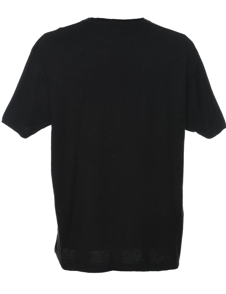 Nirvana Black & Yellow Printed T-shirt - XL