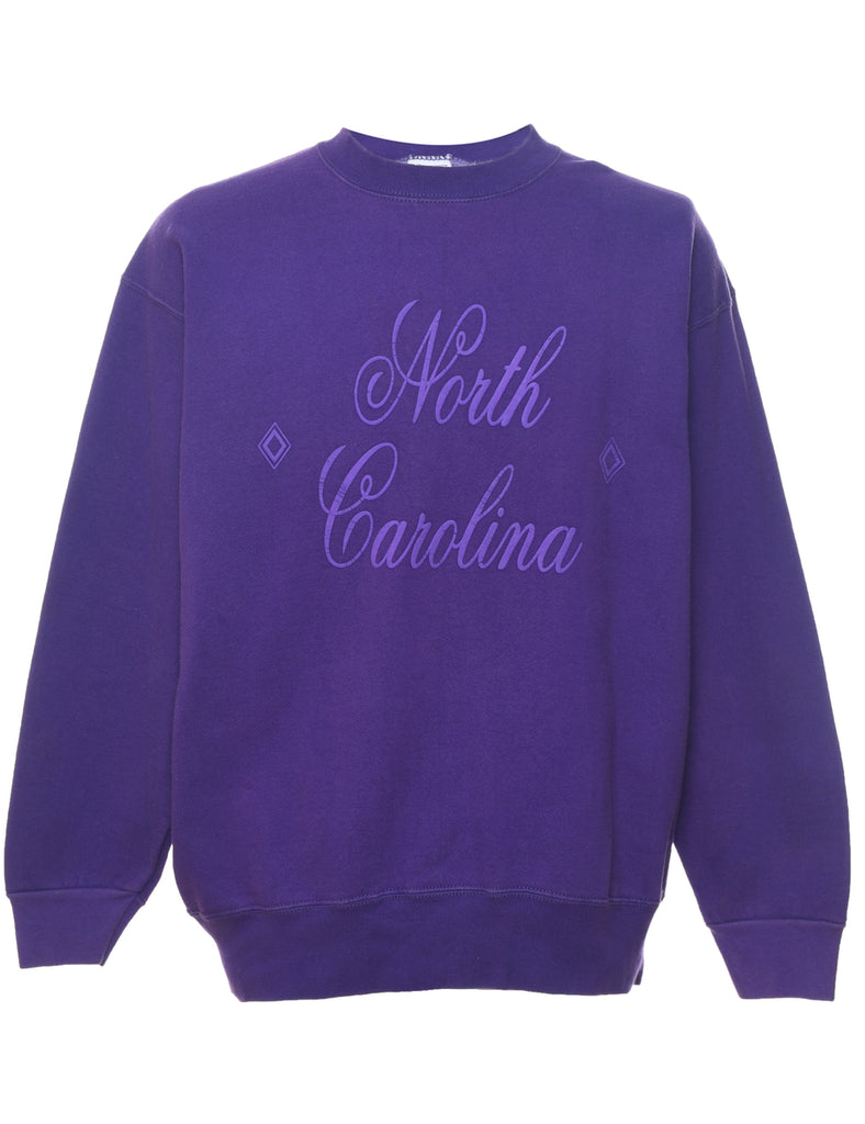 North Carolina Printed Sweatshirt - L