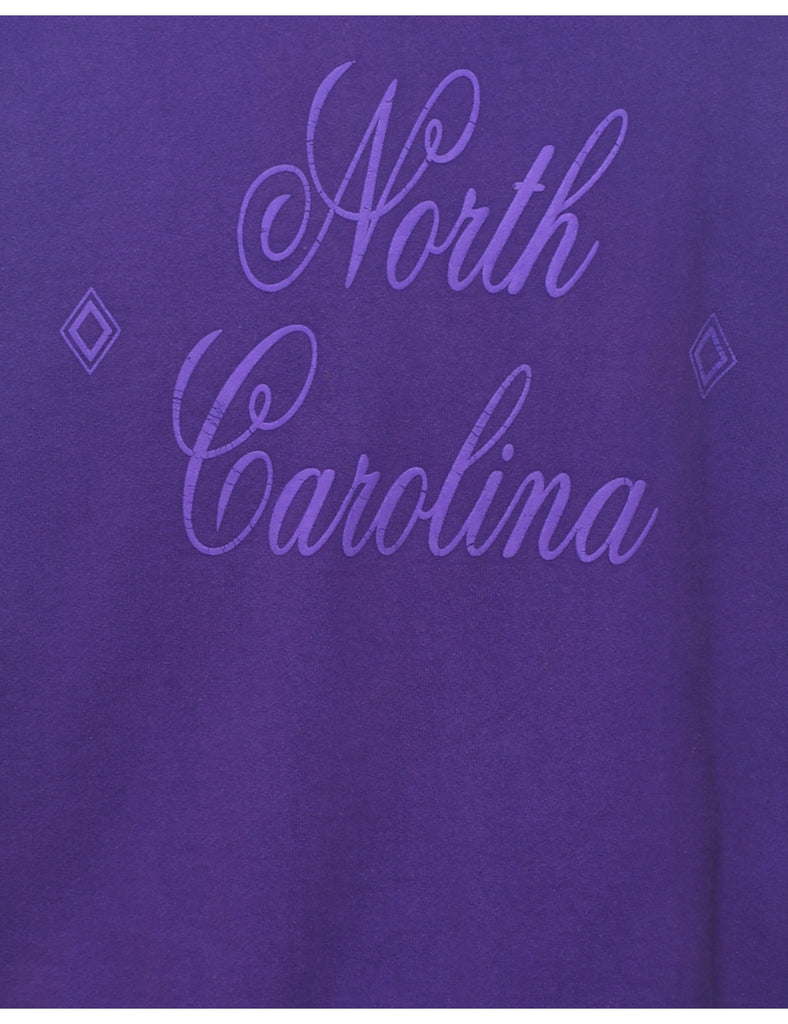 North Carolina Printed Sweatshirt - L