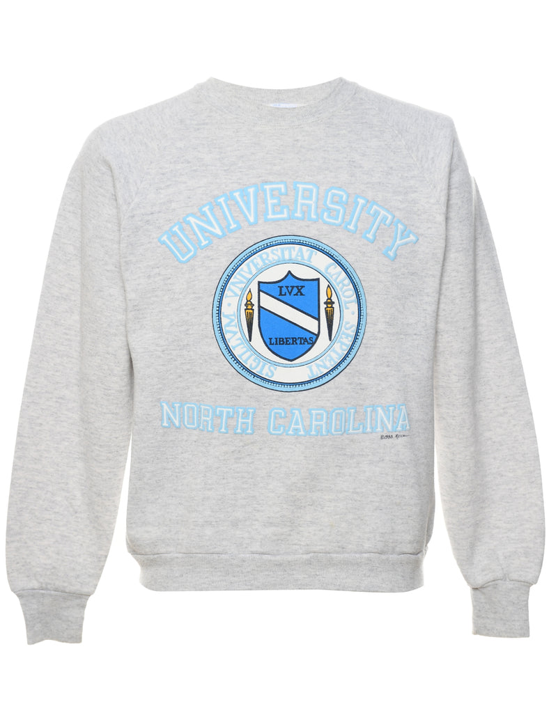 North Carolina Printed University Sweatshirt - M