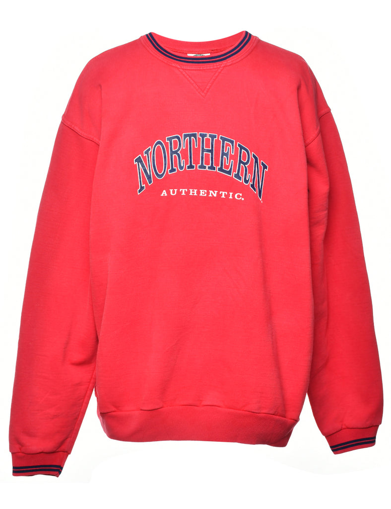 Northern Authentic Printed Sweatshirt - XL
