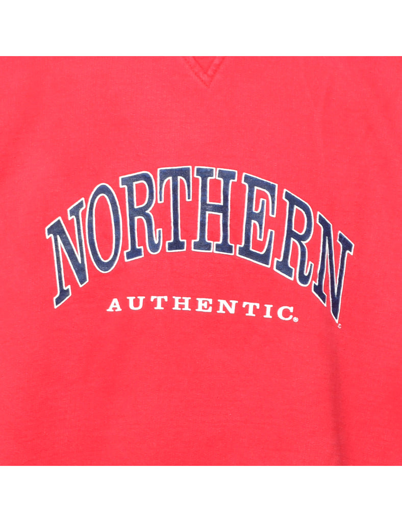 Northern Authentic Printed Sweatshirt - XL