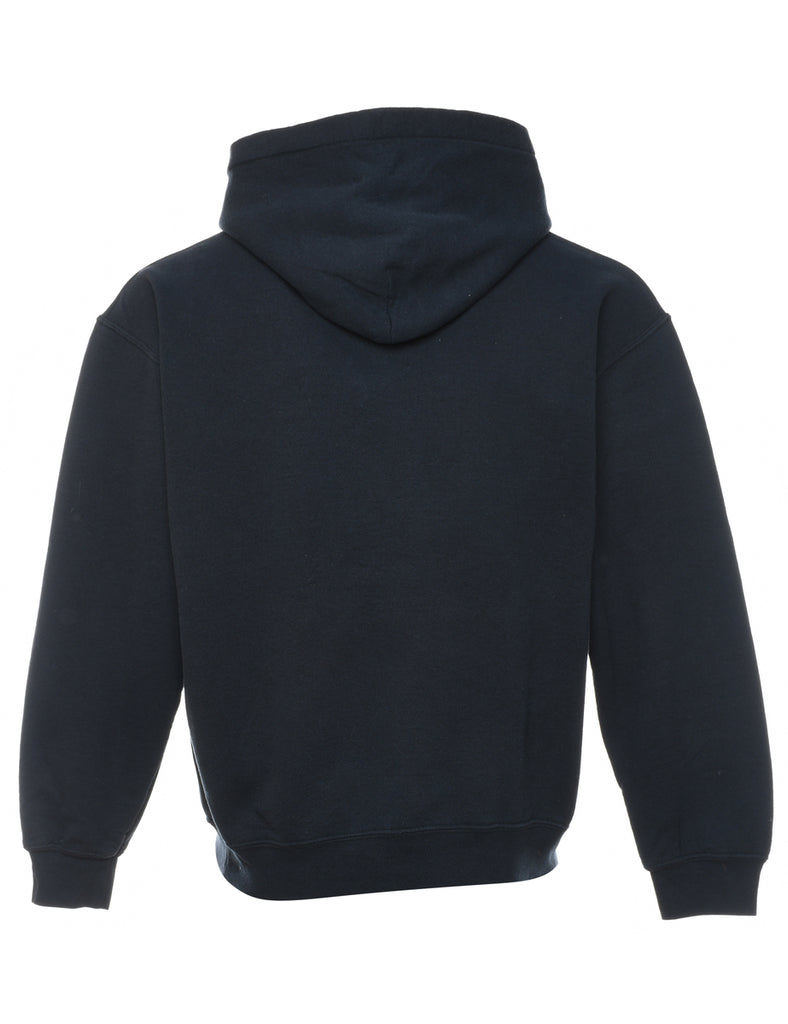 Notre Dame Black & Purple Printed Hoodie - M