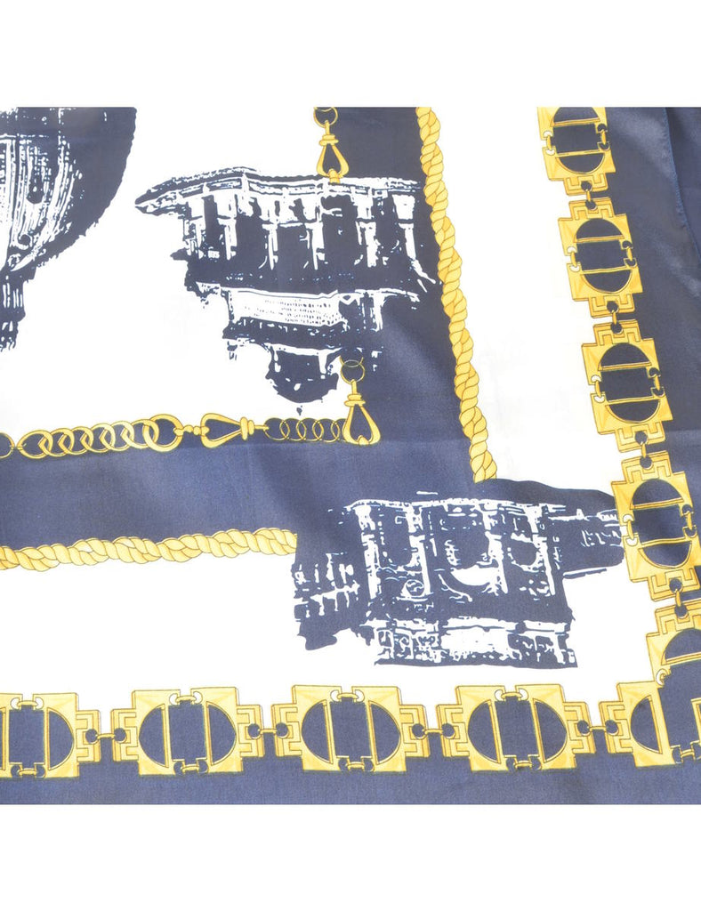 Novelty Print Scarf - M