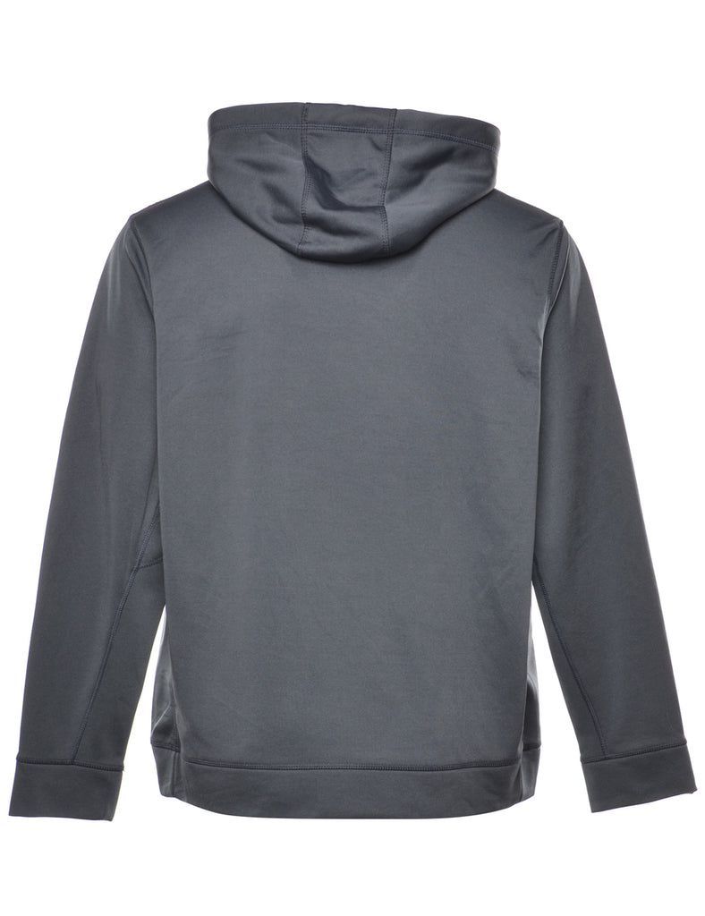 NY Navy Printed Hoodie - L