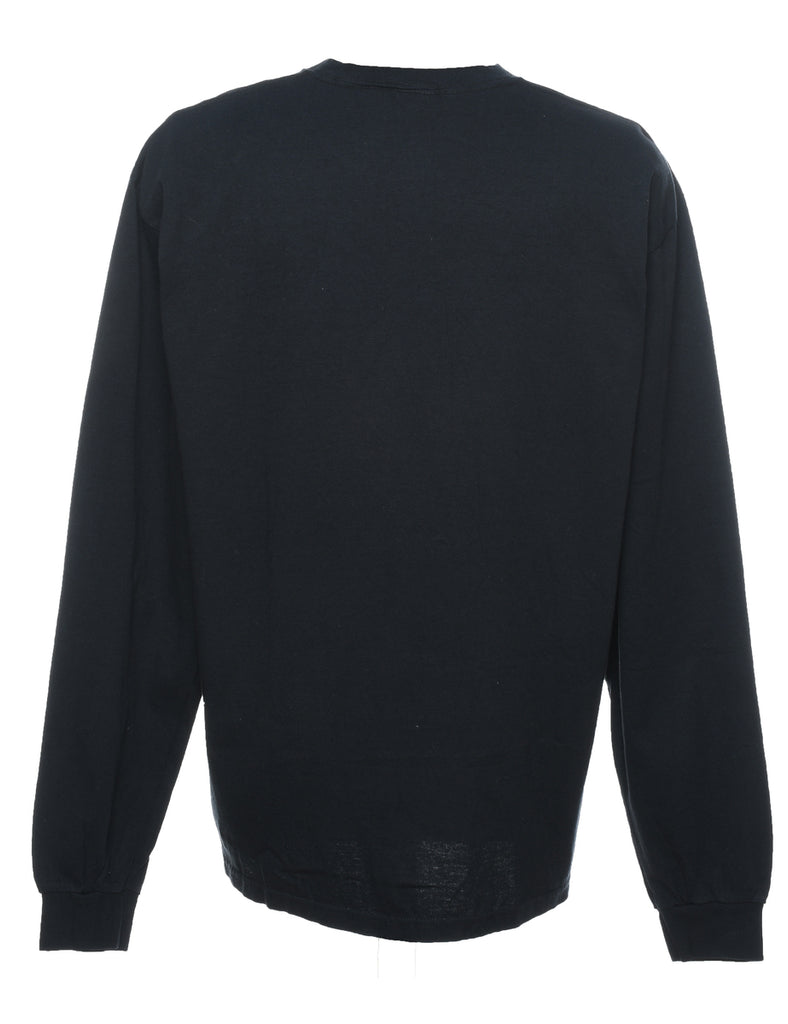 Obama Design Long-Sleeve Printed T-Shirt - XL
