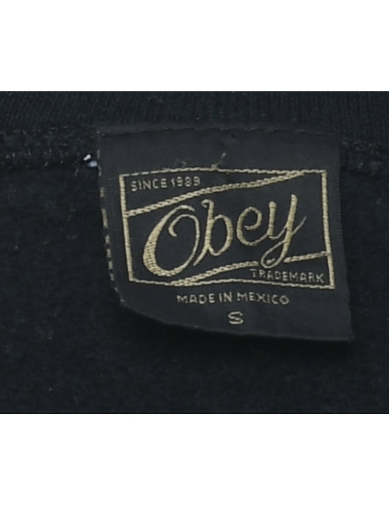 Obey Printed Sweatshirt - S