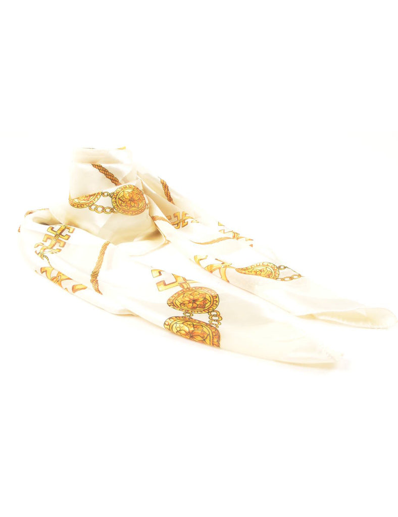 Off White Nautical Scarf - L
