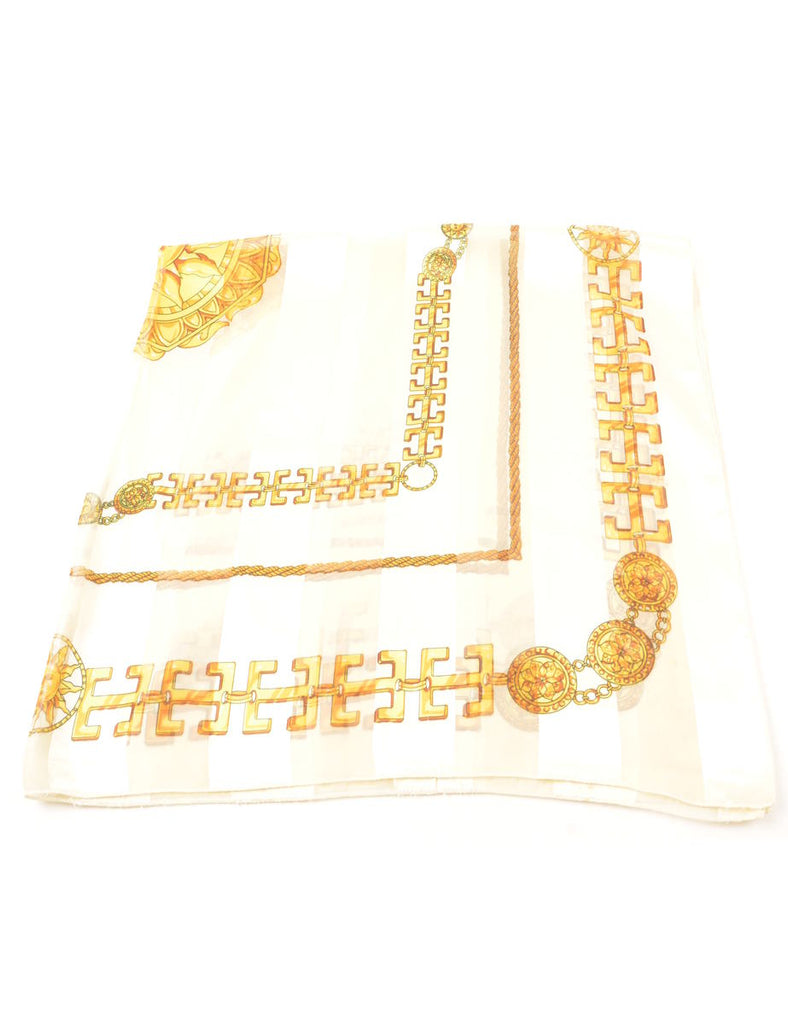 Off White Nautical Scarf - L