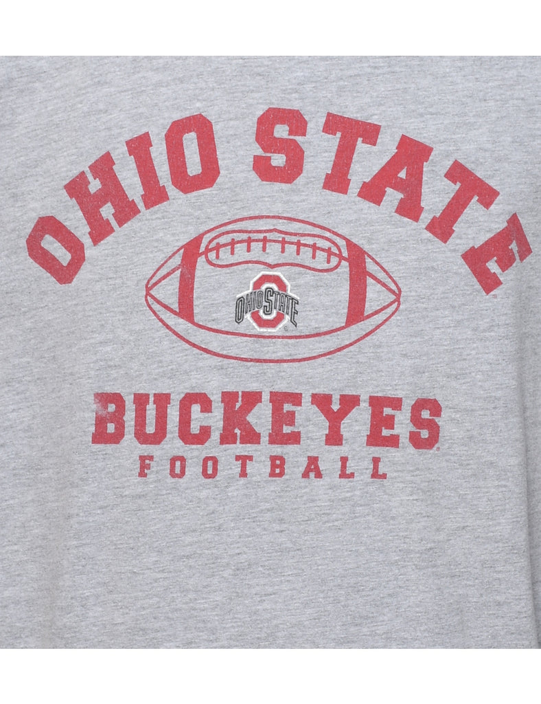 Ohio State Buckeyes Printed T-shirt - L