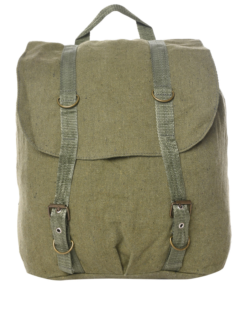 Olive Green Satchel - M