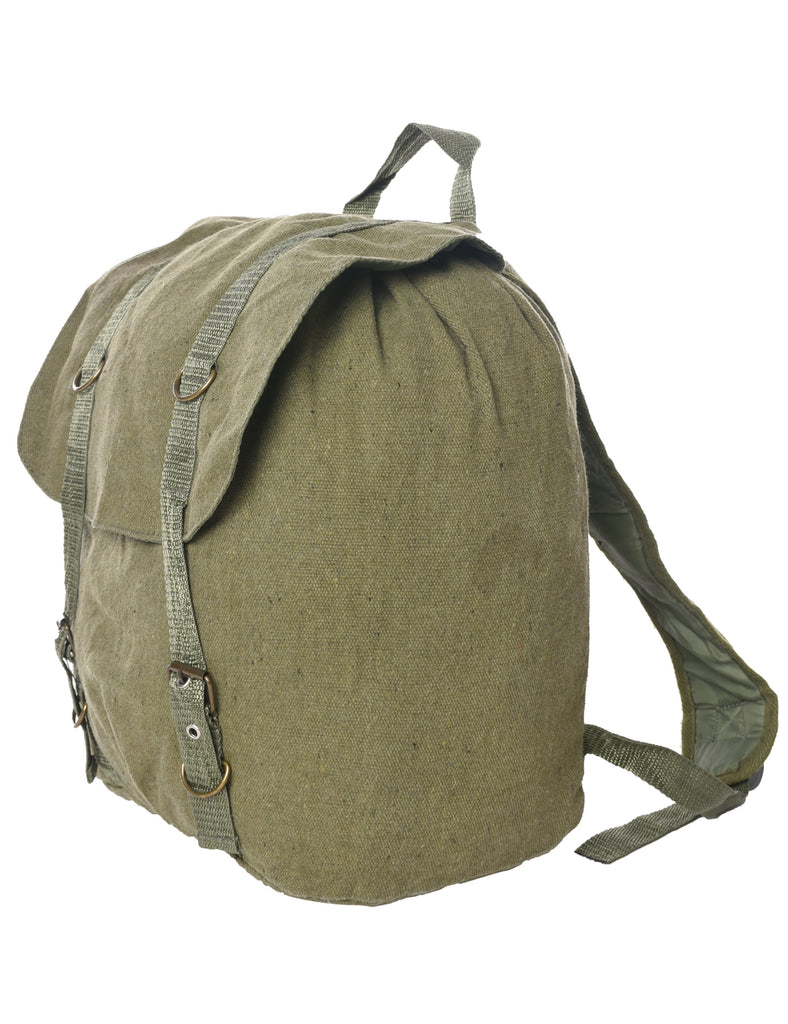 Olive Green Satchel - M
