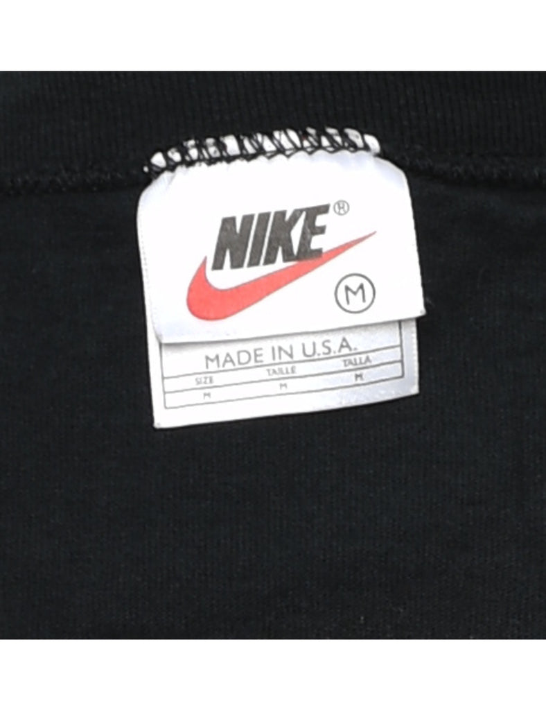 Orange & Black Nike Basketball Vest.  - M