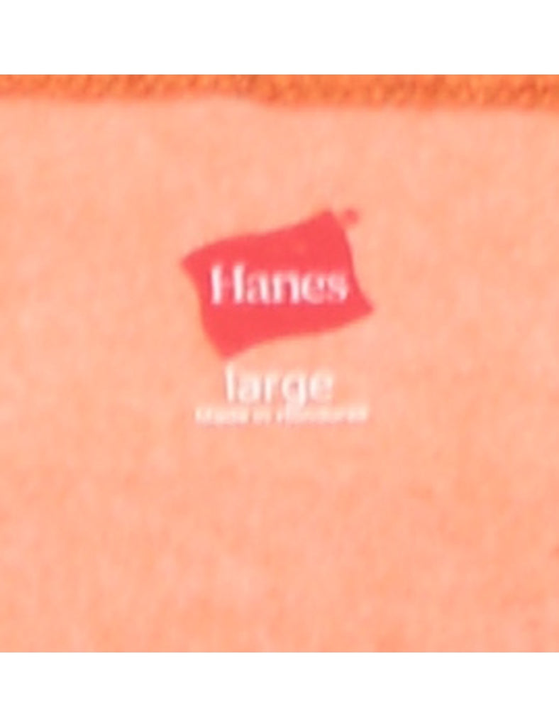 Orange Plain Sweatshirt - L