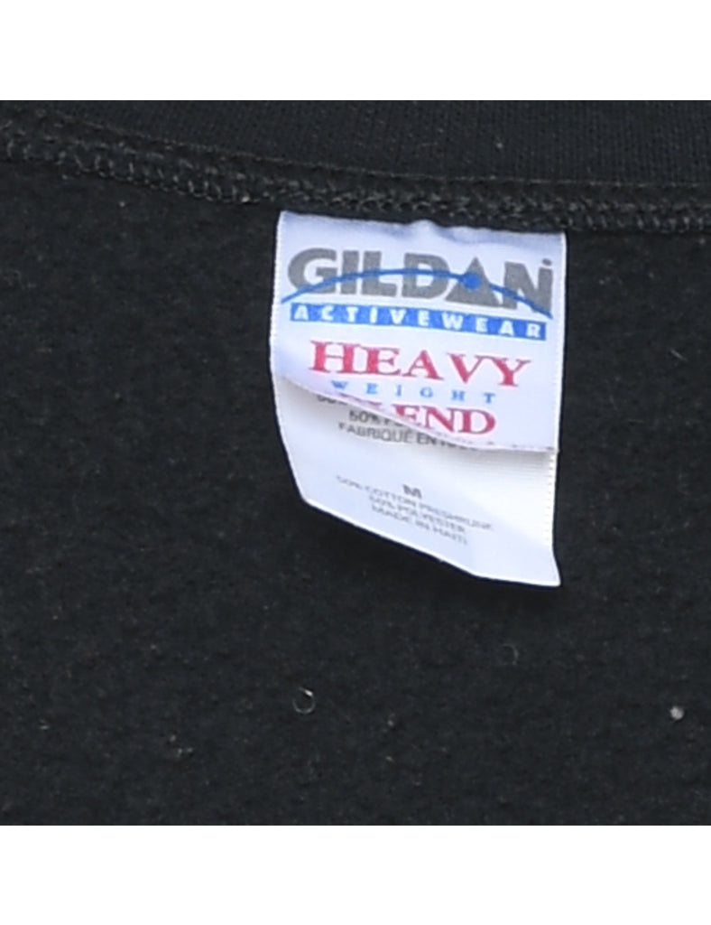 Orlando Florida Black Embroidered Sweatshirt - M