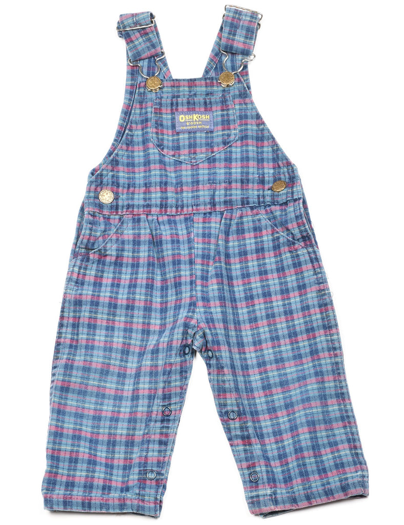 Osh Kosh B'Gosh Checked Dungarees - 18 MONTHS