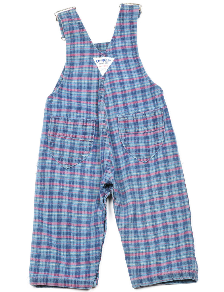 Osh Kosh B'Gosh Checked Dungarees - 18 MONTHS