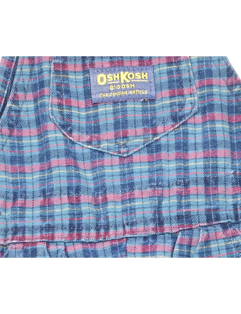 Osh Kosh B'Gosh Checked Dungarees - 18 MONTHS
