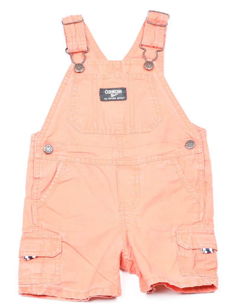 Osh Kosh B'Gosh Coral Dungarees - 12 MONTHS