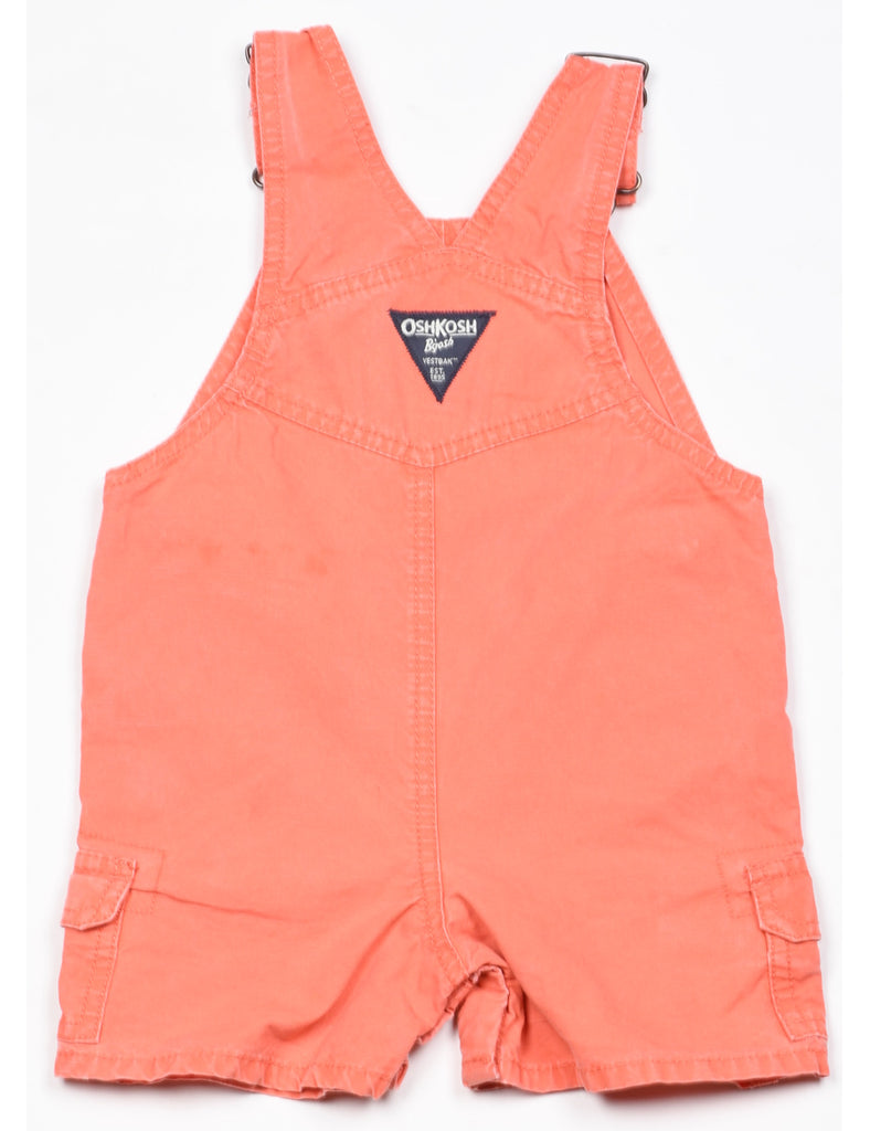 Osh Kosh B'Gosh Coral Dungarees - 12 MONTHS