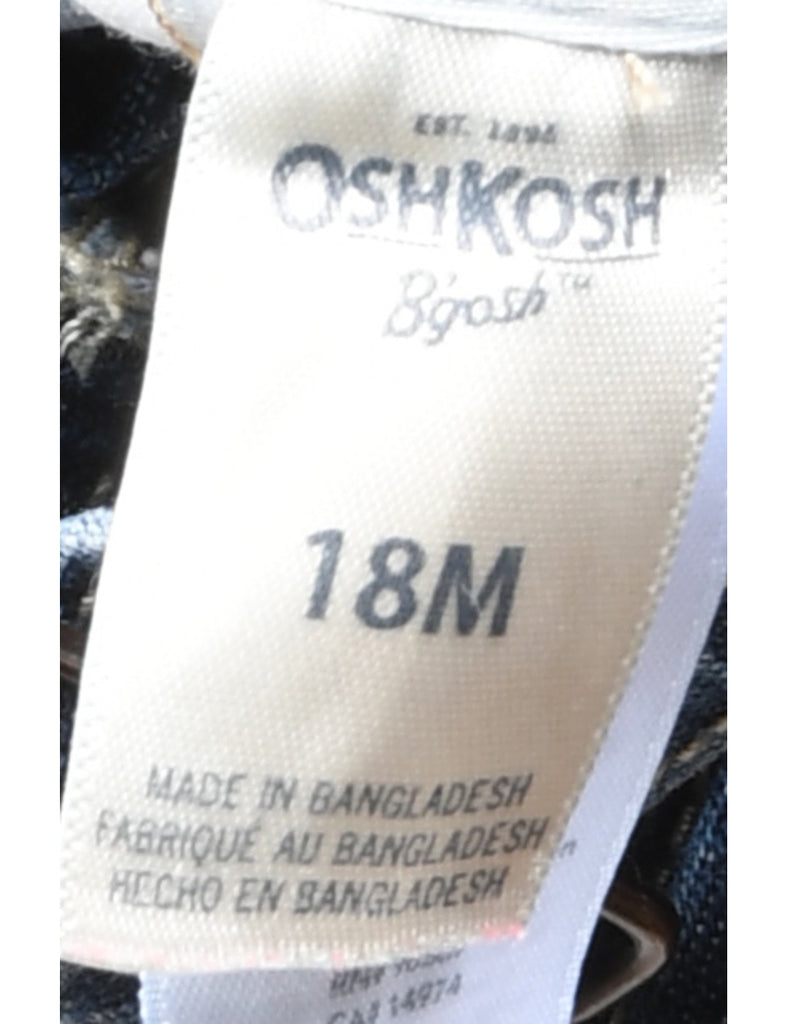 Osh Kosh B'Gosh Dark Wash Dungarees - 18 MONTHS
