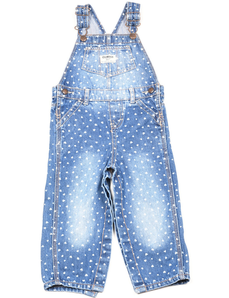 Osh Kosh B'Gosh Heart Design Dungarees - 18 MONTHS