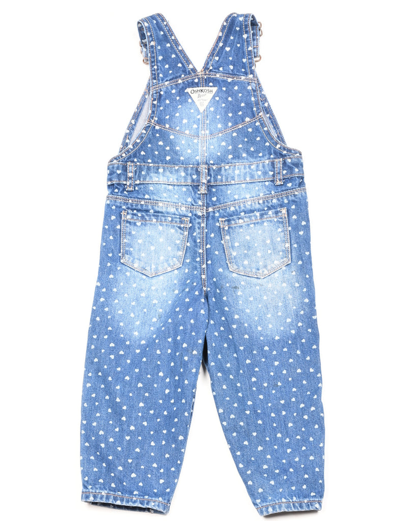 Osh Kosh B'Gosh Heart Design Dungarees - 18 MONTHS
