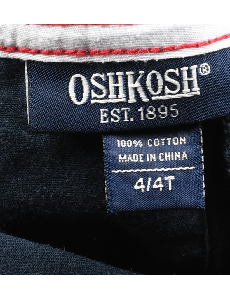 Osh Kosh B'Gosh Navy Classic Dungarees - 4 YEARS