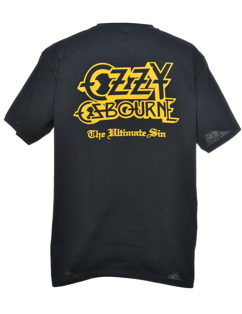 Ozzy OsBourne The Ultimate Sin Printed T-shirt - L