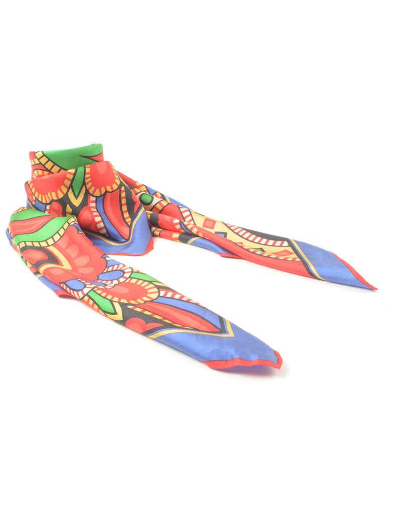 Paisley Print Head Scarf - L