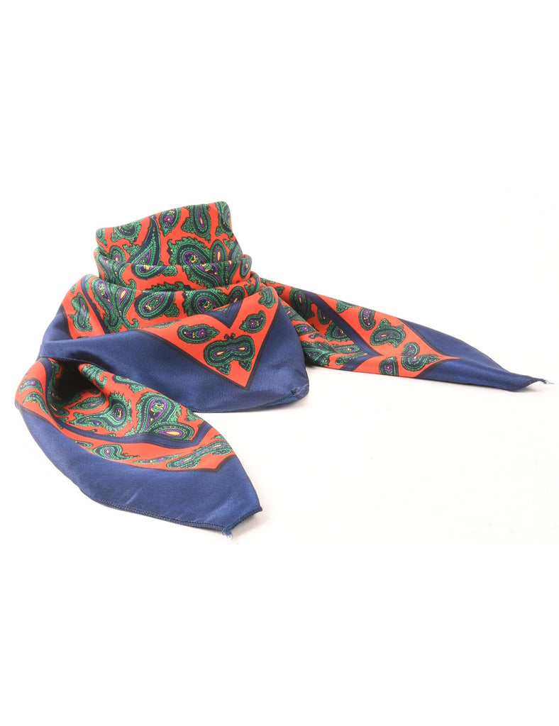 Paisley Print Scarf - M