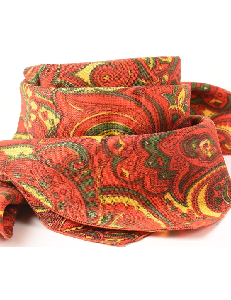 Paisley Print Scarf - M