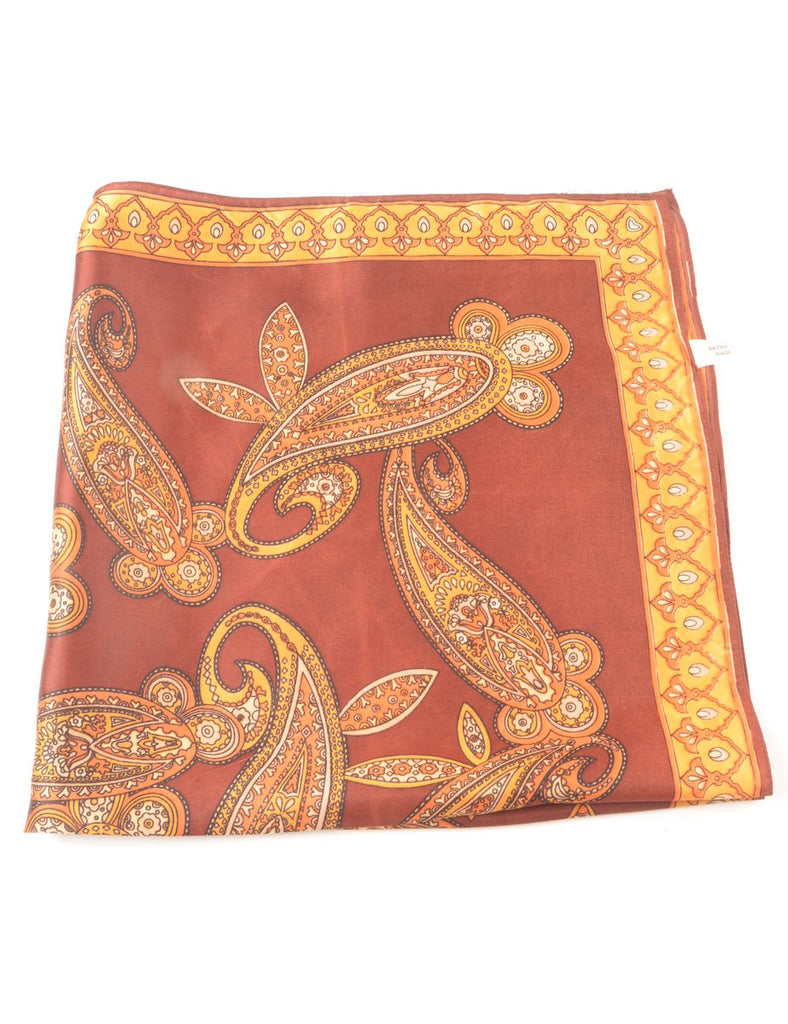 Paisley Print Scarf - M