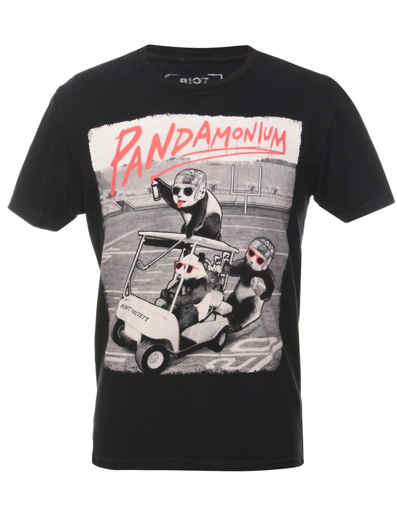 Pandemonium Printed T-shirt - M