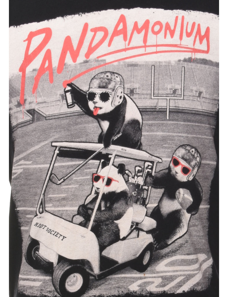 Pandemonium Printed T-shirt - M