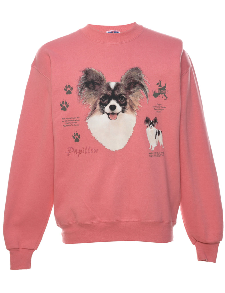 Papillon Animal Sweatshirt - M