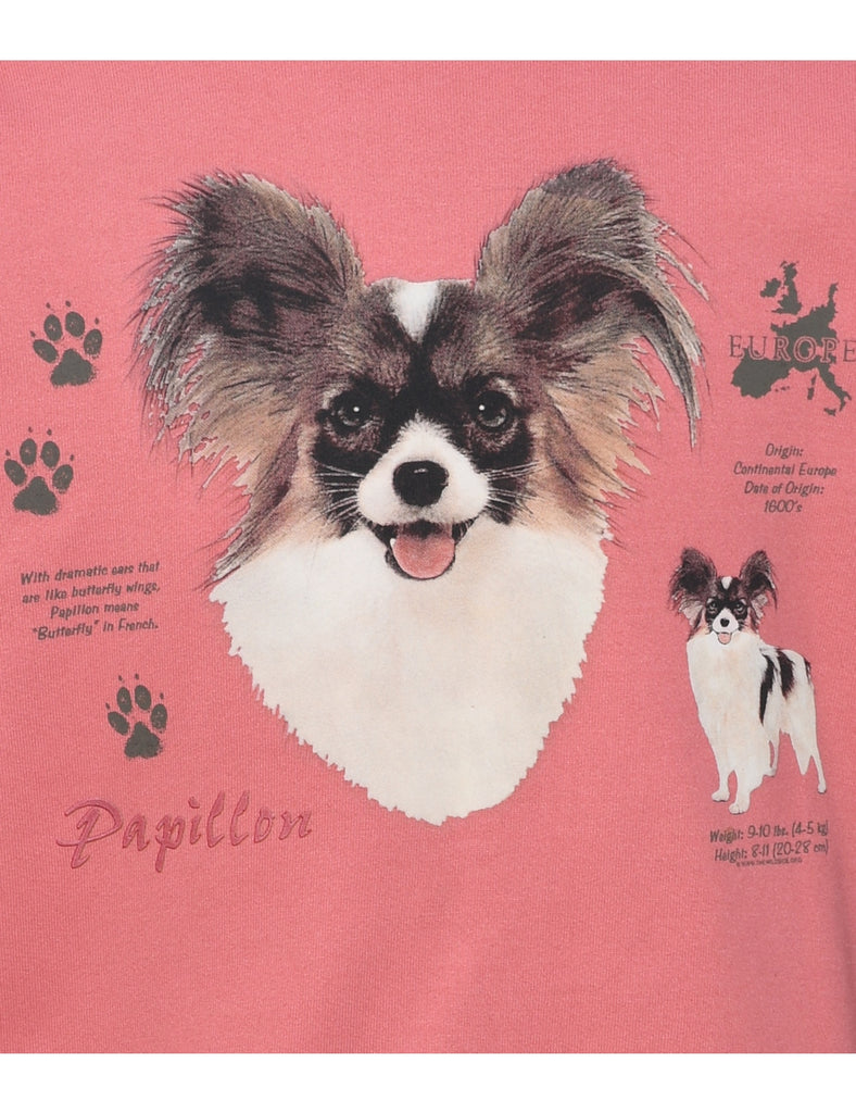 Papillon Animal Sweatshirt - M