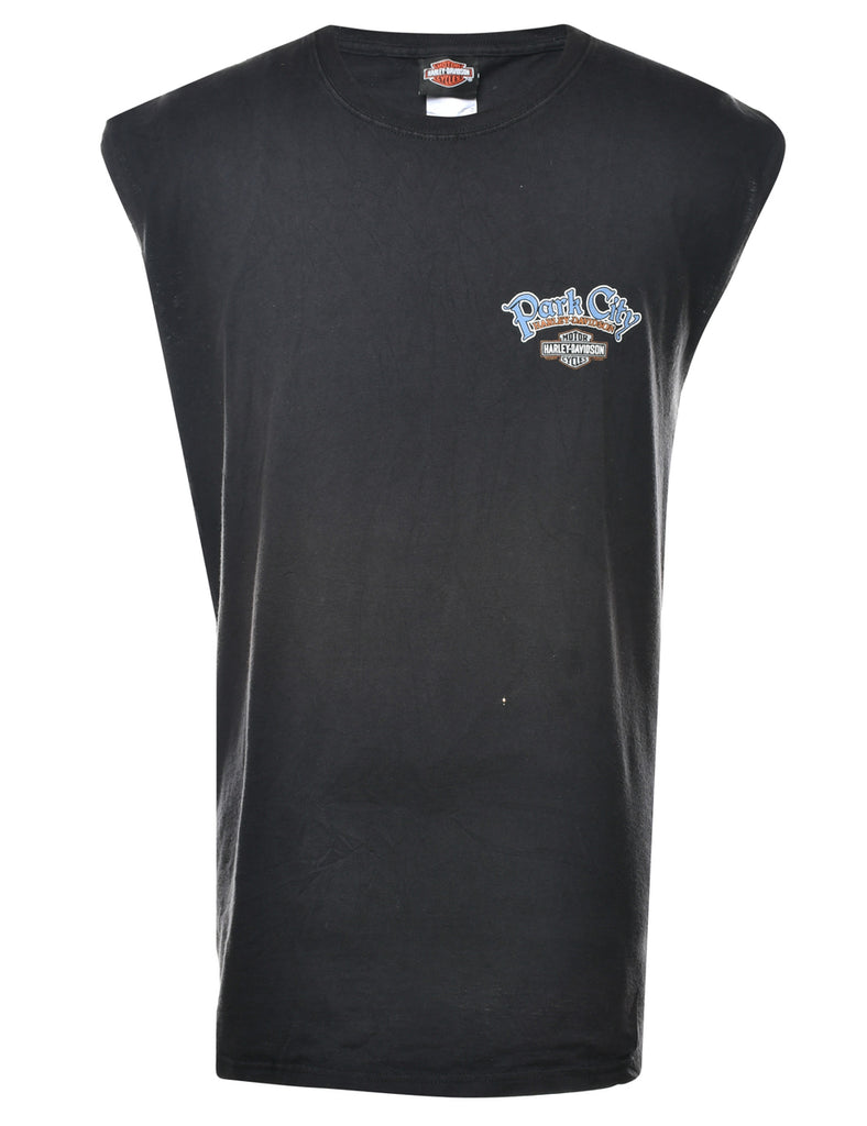 Park City Utah Harley Davidson Vest - XL