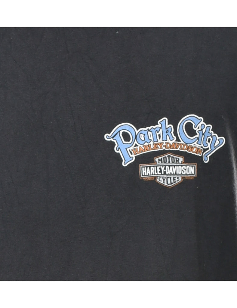 Park City Utah Harley Davidson Vest - XL