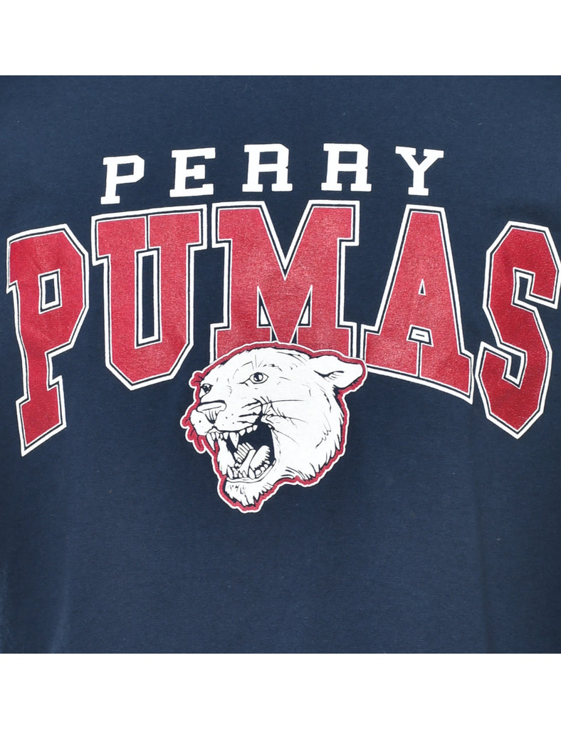 Perry Pumas Printed T-shirt - M