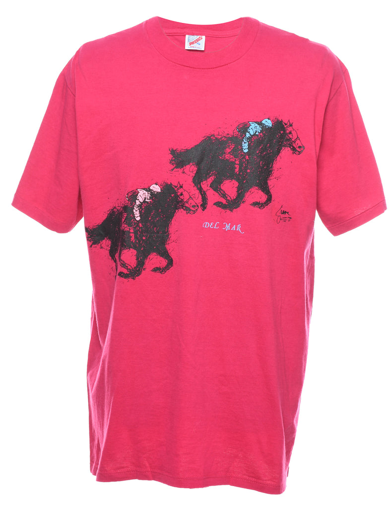 Pink Animal T-shirt - XL