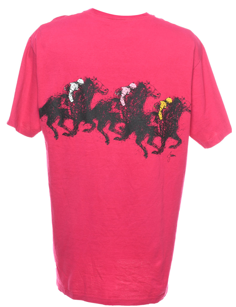 Pink Animal T-shirt - XL