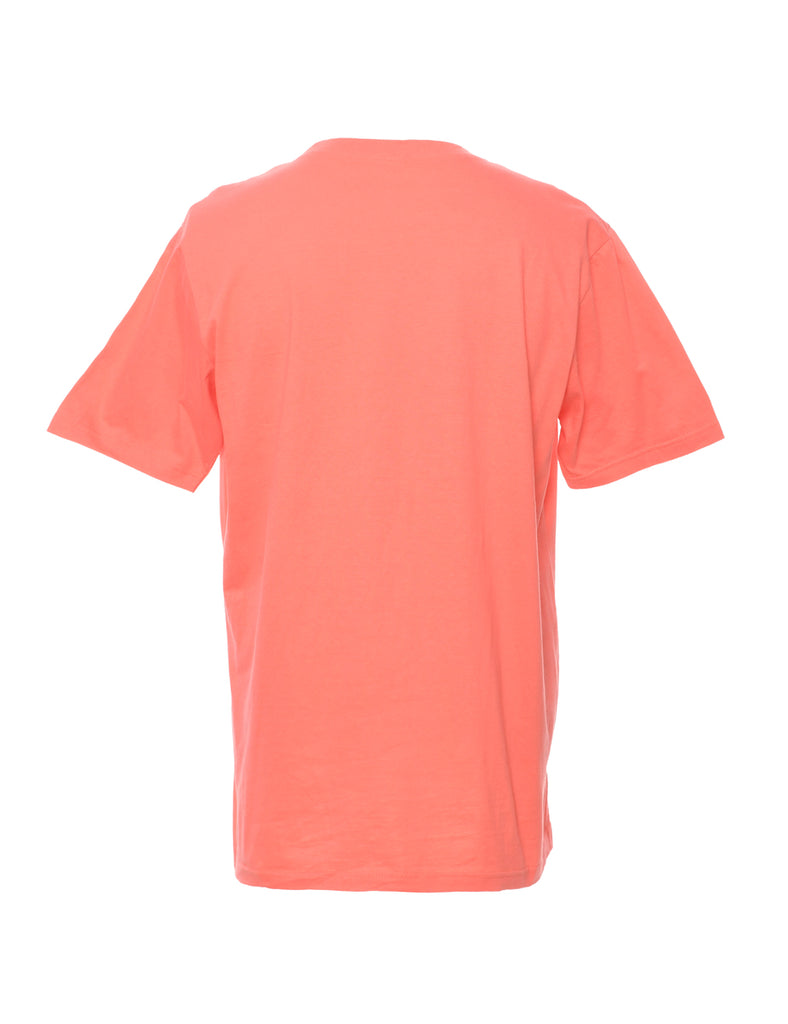 Pink Printed T-shirt - L