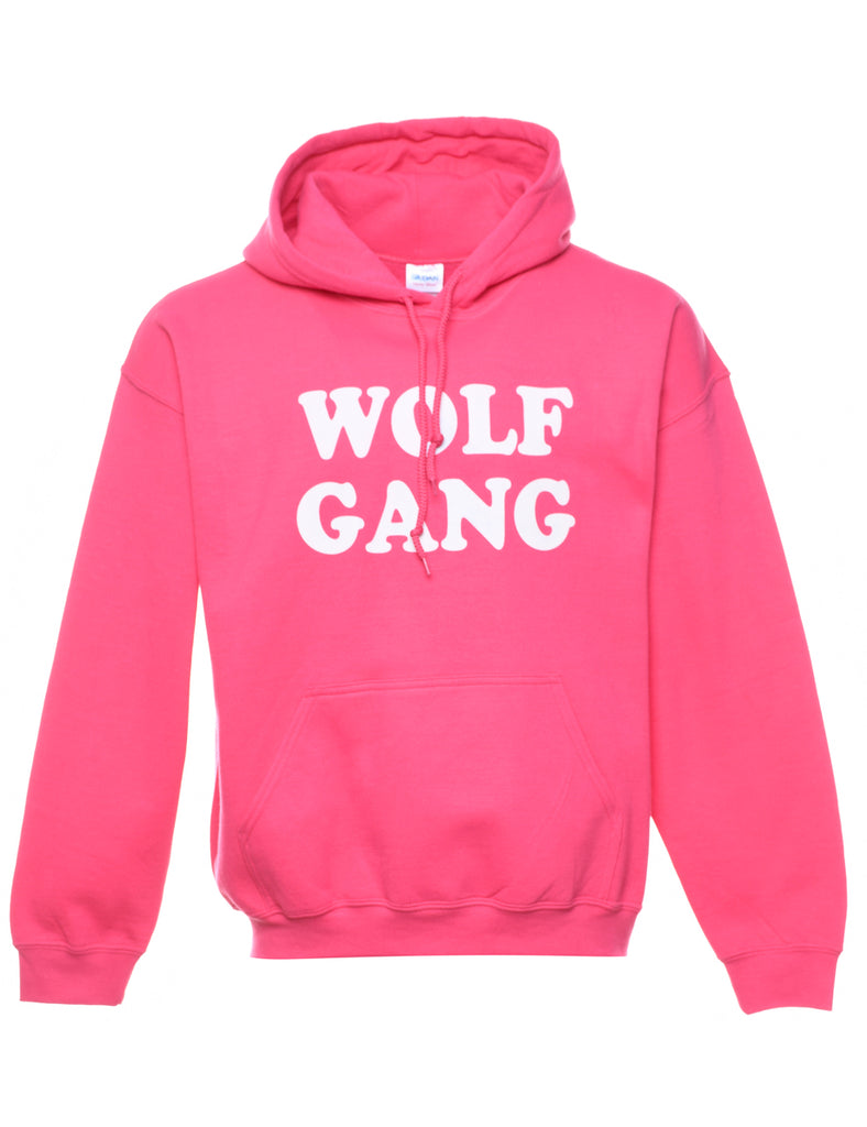 Pink Wolf Gang Tyler the Creator Hoodie - L
