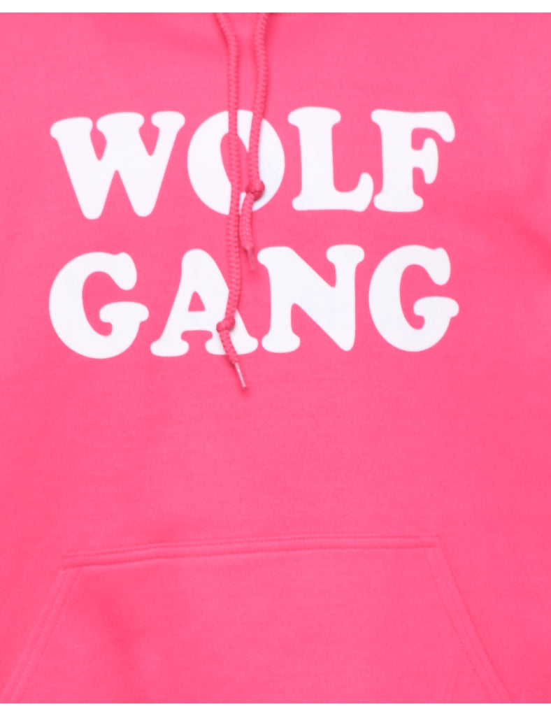 Pink Wolf Gang Tyler the Creator Hoodie - L