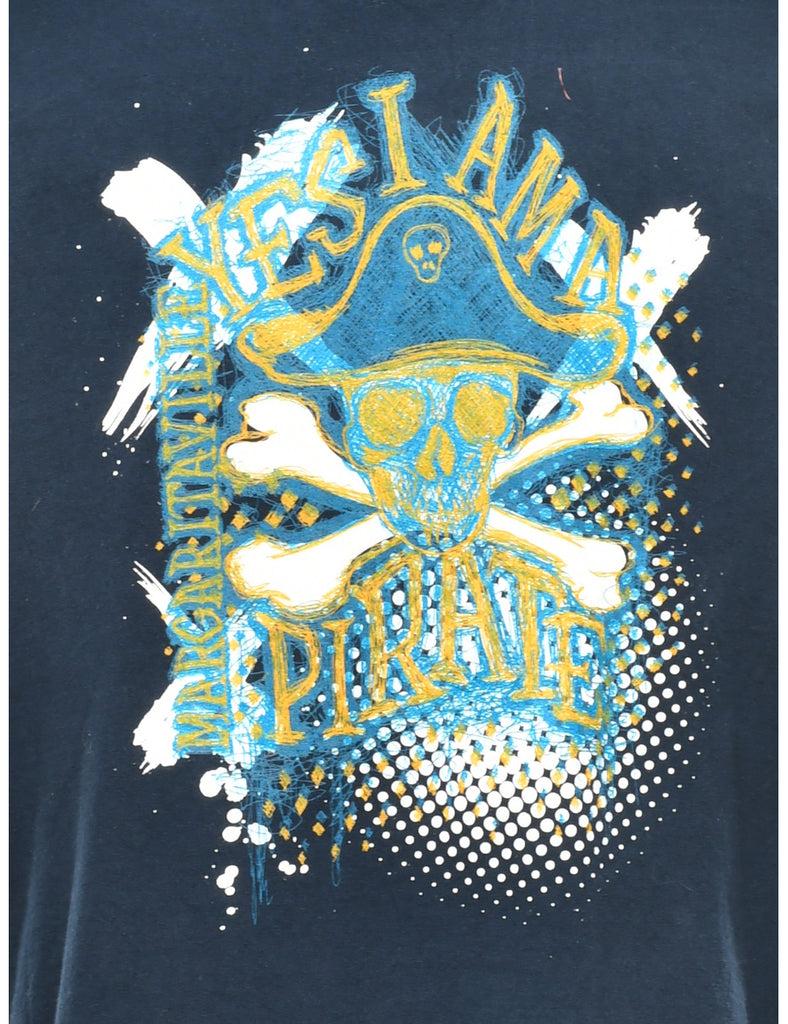 Pirate Printed T-shirt - M