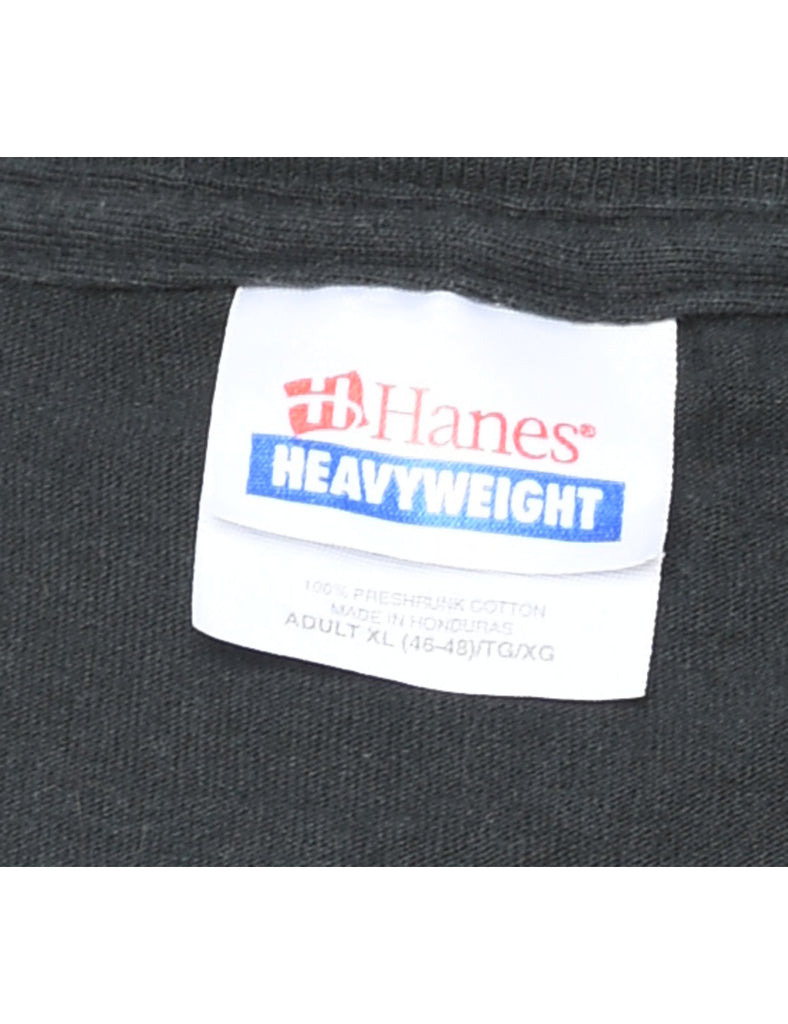 Pittsburgh Black & Yellow Printed T-shirt - XL