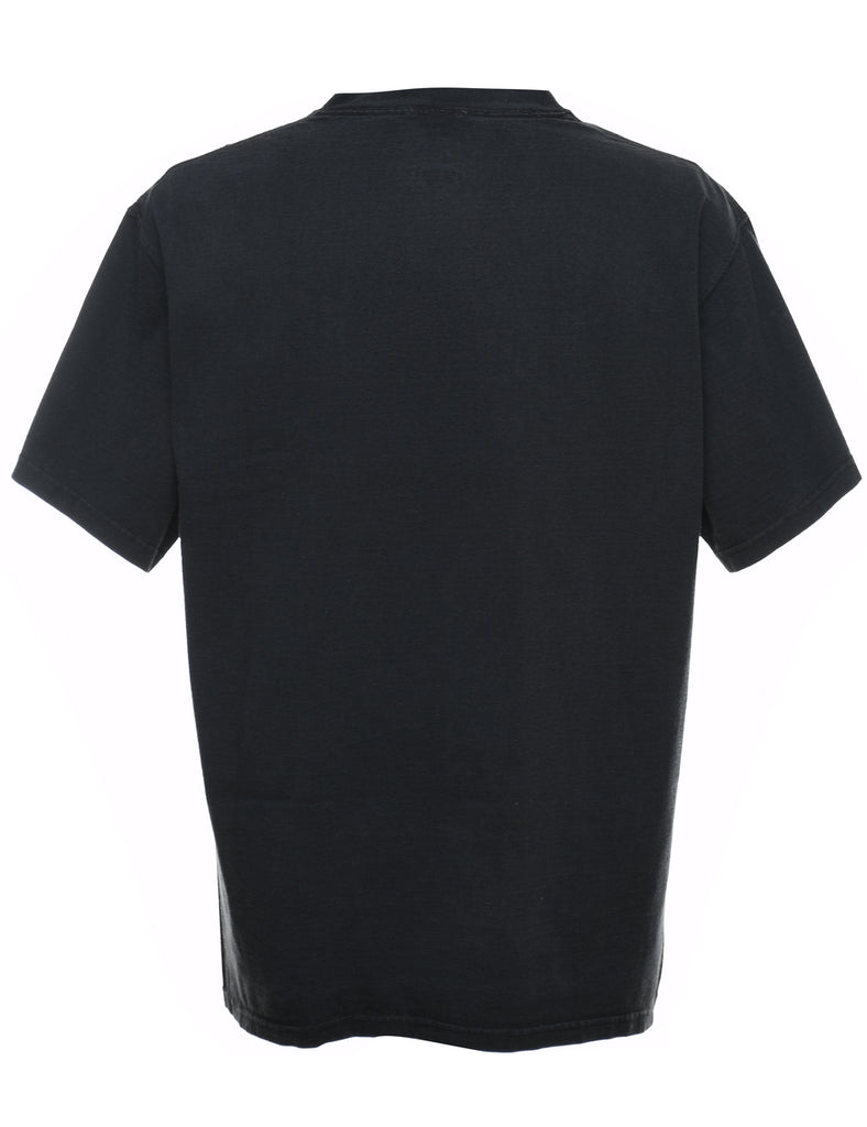 Pittsburgh Steelers Black Printed T-shirt - L