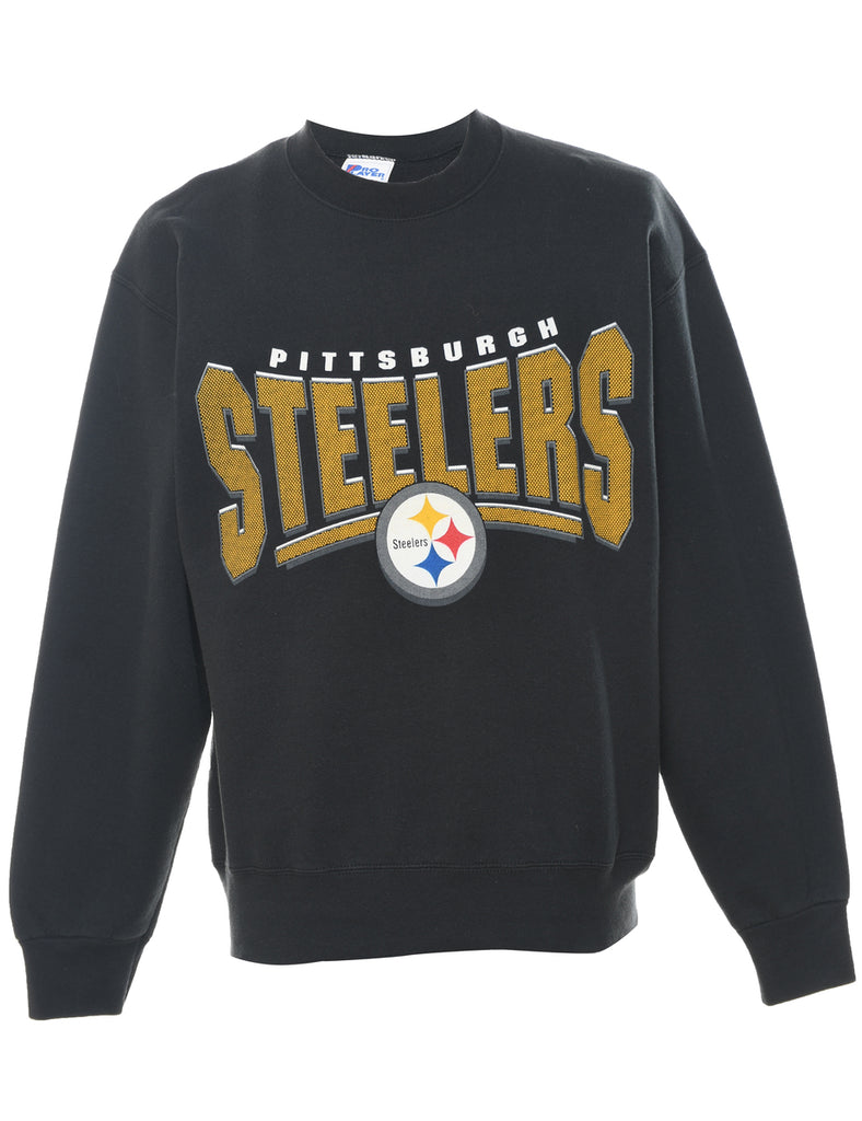 Pittsburgh Steelers Printed Sweatshirt - L